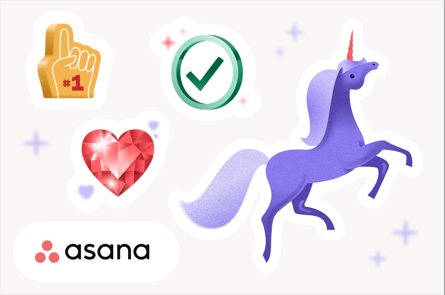 Asana Sticker Sticker Sheet – Asana Narwhal Necessities
