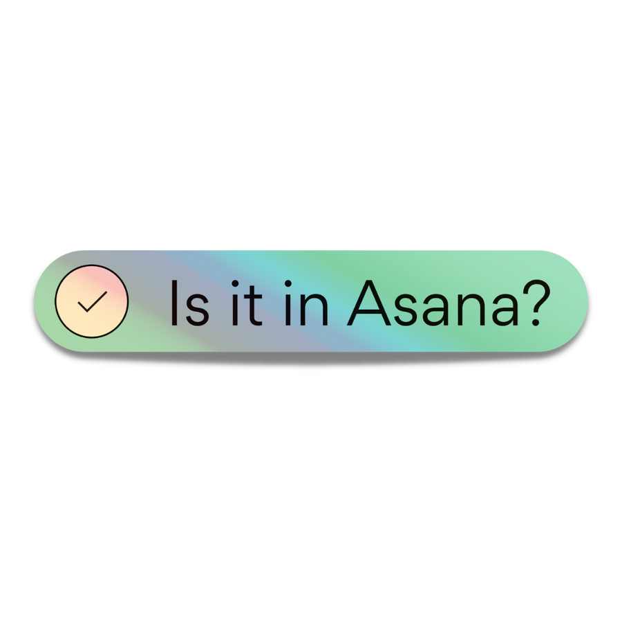 Holographic Asana Stickers