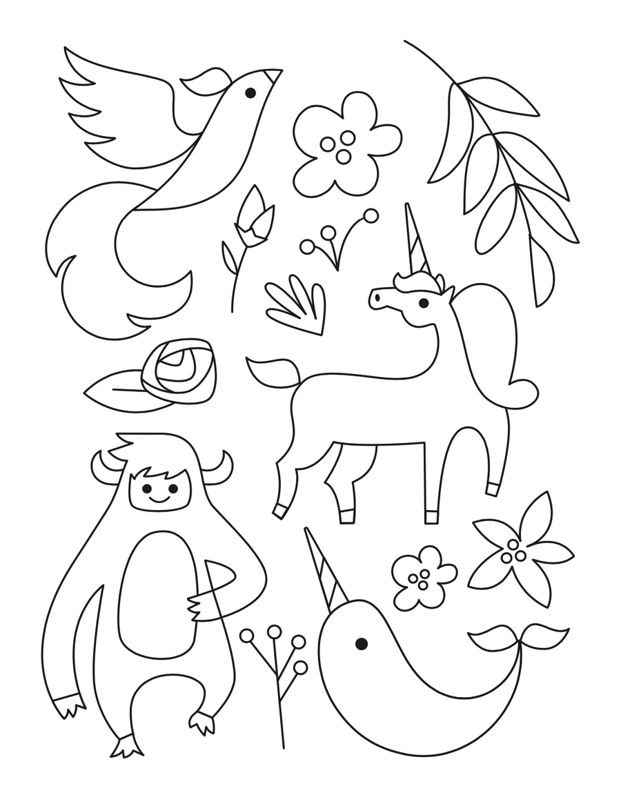 The Official Asana Coloring Book